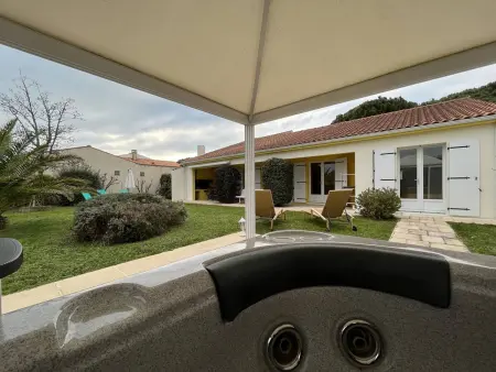 Grande maison familiale calme, 5 pièces, 10 couchages, SPA & jardin, Le Grand-Village-Plage - Photo 23