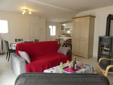 Maison avec terrasse, 400 m plage et centre, 2 chambres, parking privé, ménage inclus - Photo 8
