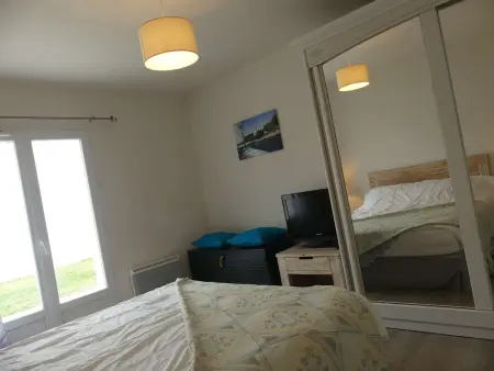 Maison avec terrasse, 400 m plage et centre, 2 chambres, parking privé, ménage inclus - Photo 10