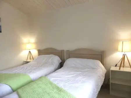 Maison avec terrasse, 400 m plage et centre, 2 chambres, parking privé, ménage inclus - Photo 15