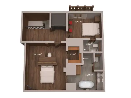 Chalet de Luxe 7 Ch, Piscine & Hammam, Animaux Admis - Photo 14