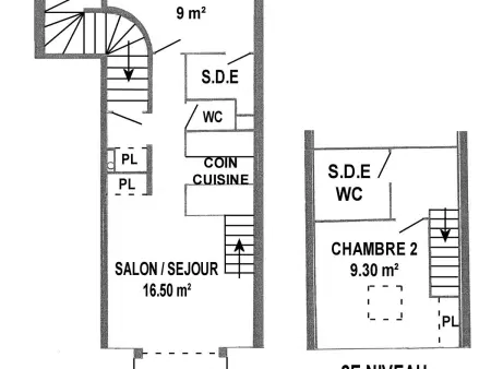 Appartement familial avec parking, balcon vue mer, proche plages - Photo 9