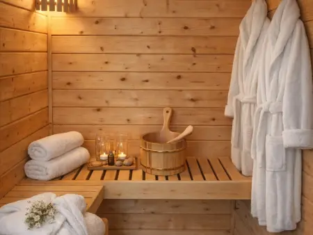 Chalet cosy avec sauna, piscine bio, proche lac et ski à Gérardmer - Photo 9