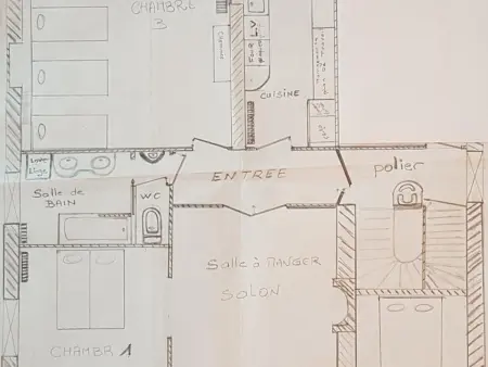 Grand appartement 6 pers., cadre calme, proche Nancy et Lunéville, toutes commodités, tout inclus - Photo 18