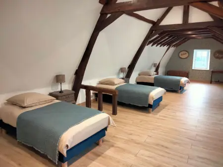 Maison familiale près du Zoo de la Flèche avec piscine chauffée, jardin et cheminée - Photo 3