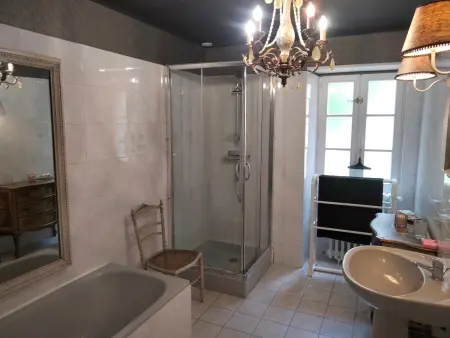 Maison familiale près du Zoo de la Flèche avec piscine chauffée, jardin et cheminée - Photo 17