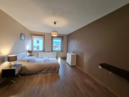 Appartement moderne et lumineux, proche de Saint-Dié-des-Vosges - 5 pers., WiFi, parking, terrasse - Photo 13