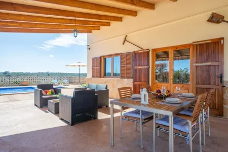Vista Sol (es Rafal De Son Bacs), Maison à Ariany avec Piscine d'Eau Salée - Photo 19