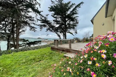 Ferienhaus Plougasnou, Maison à Terenez avec Vue sur Mer - Photo 15