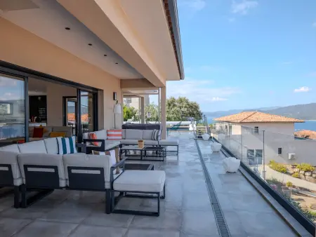 Villa de luxe avec piscine chauffée et vue mer, confort et élégance à Propriano - Photo 15