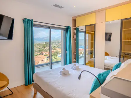 Villa de luxe avec piscine chauffée et vue mer, confort et élégance à Propriano - Photo 16