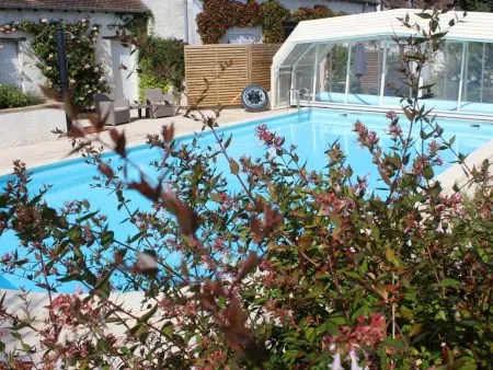 Gîte charmant avec piscine chauffée, proche d'Amboise et des châteaux de la Loire - Photo 2