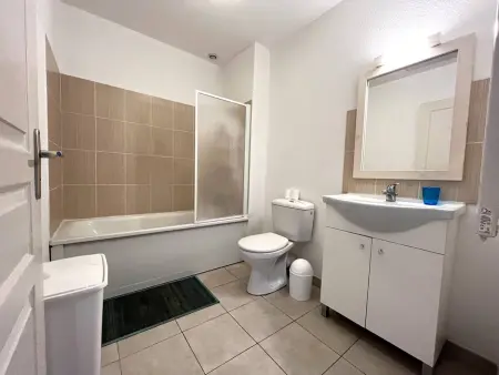 Mini villa climatisée, 3 pièces, 4 couchages, piscine, proche plage et randonnées - Photo 12