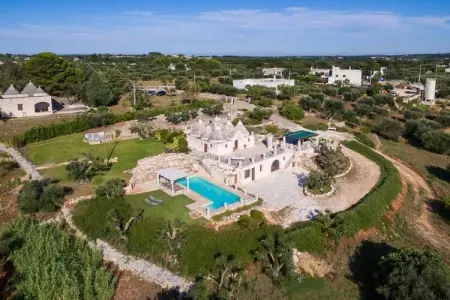 Trullo Il Pupineto Ostuni, Trullo dans la vallée d'Itria près d'Ostuni - Photo 14