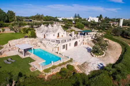 Trullo Il Pupineto Ostuni, Trullo dans la vallée d'Itria près d'Ostuni - Photo 15