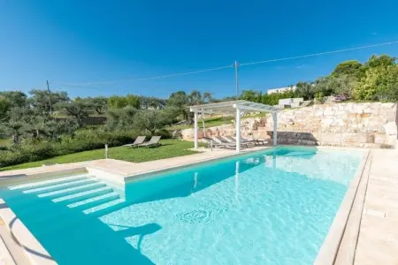 Trullo Il Pupineto Ostuni, Trullo dans la vallée d'Itria près d'Ostuni - Photo 19