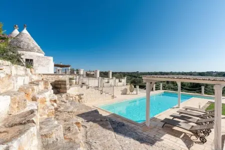 Trullo Il Pupineto Ostuni, Trullo dans la vallée d'Itria près d'Ostuni - Photo 20