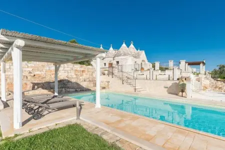 Trullo Il Pupineto Ostuni, Trullo dans la vallée d'Itria près d'Ostuni - Photo 21