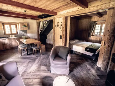 Baita Valon Alpine Hideaway, Chalet 6 personnes à Terme di Comano - Photo 6