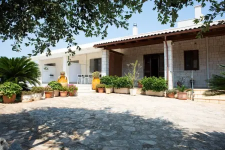 Tenuta Masiedd 1 Cisternino, Résidence en Apulie avec espace détente - Photo 15