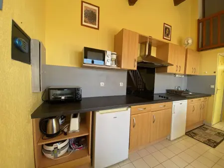 Villa T2+Mezzanine, 6 pers, plage, parking, Port Leucate - Photo 13