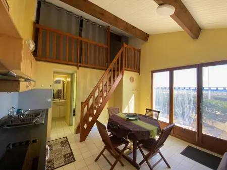 Villa T2+Mezzanine, 6 pers, plage, parking, Port Leucate - Photo 14