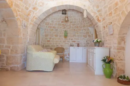 Trullo Filippo Ostuni, Maison de Vacances à Valle d'Itria avec Piscine - Photo 1