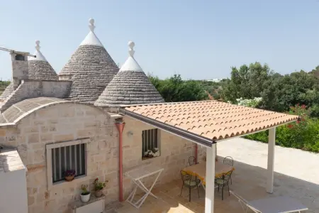 Trullo Filippo Ostuni, Maison de Vacances à Valle d'Itria avec Piscine - Photo 38