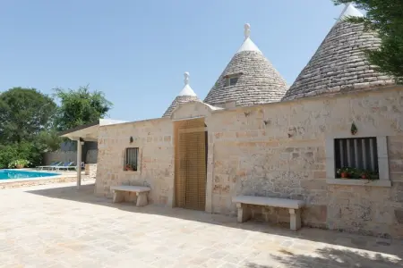Trullo Filippo Ostuni, Maison de Vacances à Valle d'Itria avec Piscine - Photo 39