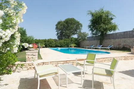 Trullo Filippo Ostuni, Maison de Vacances à Valle d'Itria avec Piscine - Photo 42