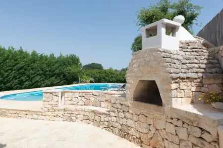 Trullo Filippo Ostuni, Maison de Vacances à Valle d'Itria avec Piscine - Photo 43