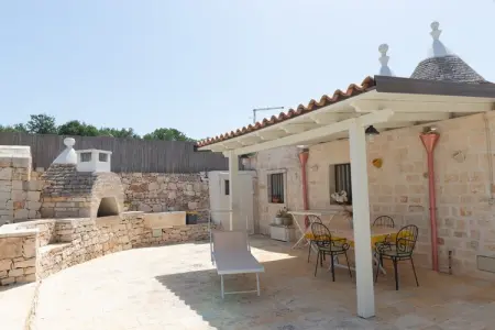 Trullo Filippo Ostuni, Maison de Vacances à Valle d'Itria avec Piscine - Photo 44