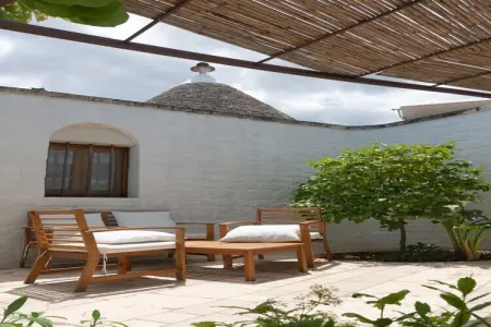 Trulli Azzalema Cisternino, Trulli dans la vallée d'Itria avec piscine - Photo 56