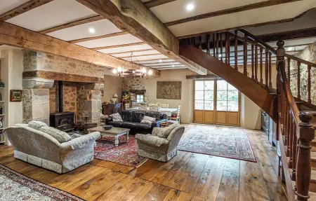 Beautifully renovated barn, Maison 8 personnes à Lunac - Photo 2