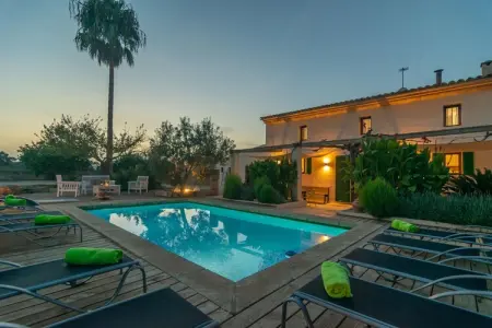 Son Indiot, Villa à Algaida avec piscine privée et golf - Photo 11