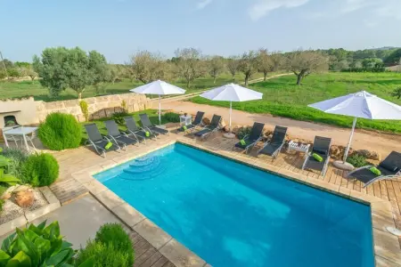 Son Indiot, Villa à Algaida avec piscine privée et golf - Photo 12