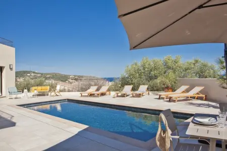 Superbe villa 8 personnes avec piscine et vue mer, Superbe villa avec piscine et vue sur la mer - Photo 1