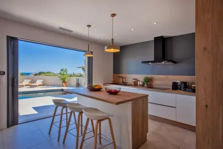 Superbe villa 8 personnes avec piscine et vue mer, Superbe villa avec piscine et vue sur la mer - Photo 3