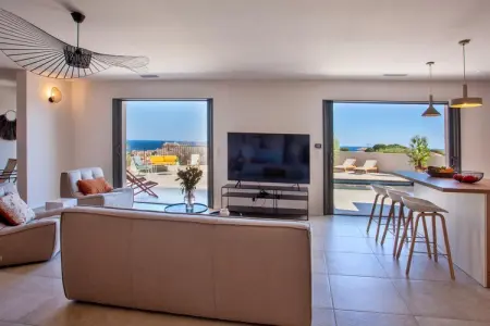 Superbe villa 8 personnes avec piscine et vue mer, Superbe villa avec piscine et vue sur la mer - Photo 10