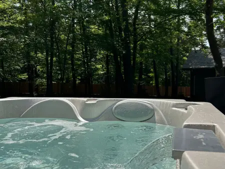 Lodge avec bain à remous privatif, proche du golf et piscine réservée - Confort et activités garanties - Photo 8
