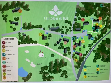 Lodge avec bain à remous privatif, proche du golf et piscine réservée - Confort et activités garanties - Photo 35