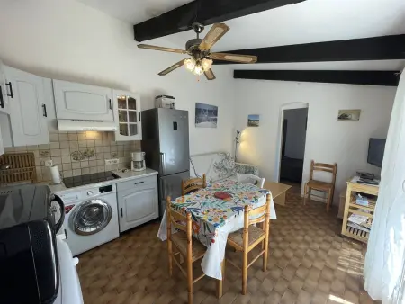 Charmant Pavillon T2 Cabine, 6 Couchages, Cour Privée, Piscine, Parking, Proche Plage - St Cyprien - Photo 4