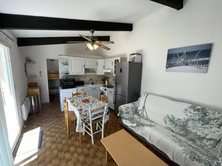 Charmant Pavillon T2 Cabine, 6 Couchages, Cour Privée, Piscine, Parking, Proche Plage - St Cyprien - Photo 12
