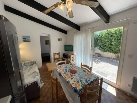 Charmant Pavillon T2 Cabine, 6 Couchages, Cour Privée, Piscine, Parking, Proche Plage - St Cyprien - Photo 17