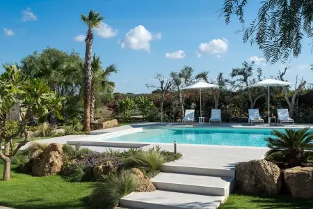 Salinella Otto, Villa à Trapani avec Piscine et Proche Mer - Photo 5