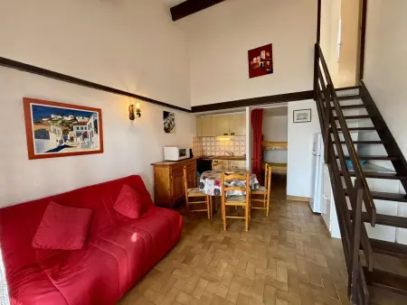Maison 2 pièces, cabine, 6 pers, plage à 400m, parking, terrasse - Photo 8