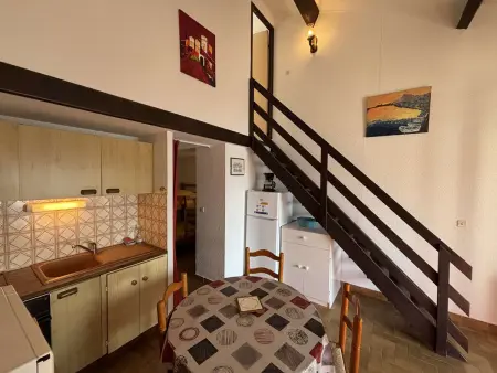 Maison 2 pièces, cabine, 6 pers, plage à 400m, parking, terrasse - Photo 12