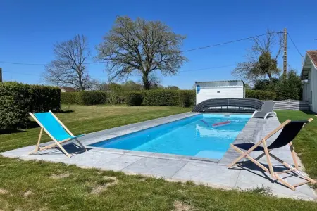 La Chauffarderie, Belle maison de vacances avec piscine - Photo 1