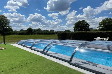 La Chauffarderie, Belle maison de vacances avec piscine - Photo 10