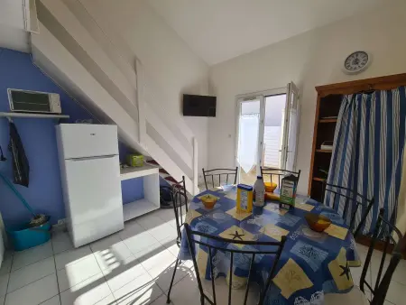 Maison 2 pièces avec mezzanine, à 400m de la plage, parking, jardin privé, 6 couchages - Saint-Hilaire-de-Riez - Photo 4